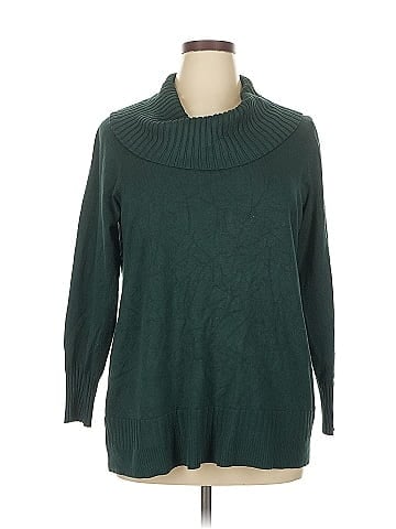 Cable & Gauge Turtleneck Sweater (view 1)