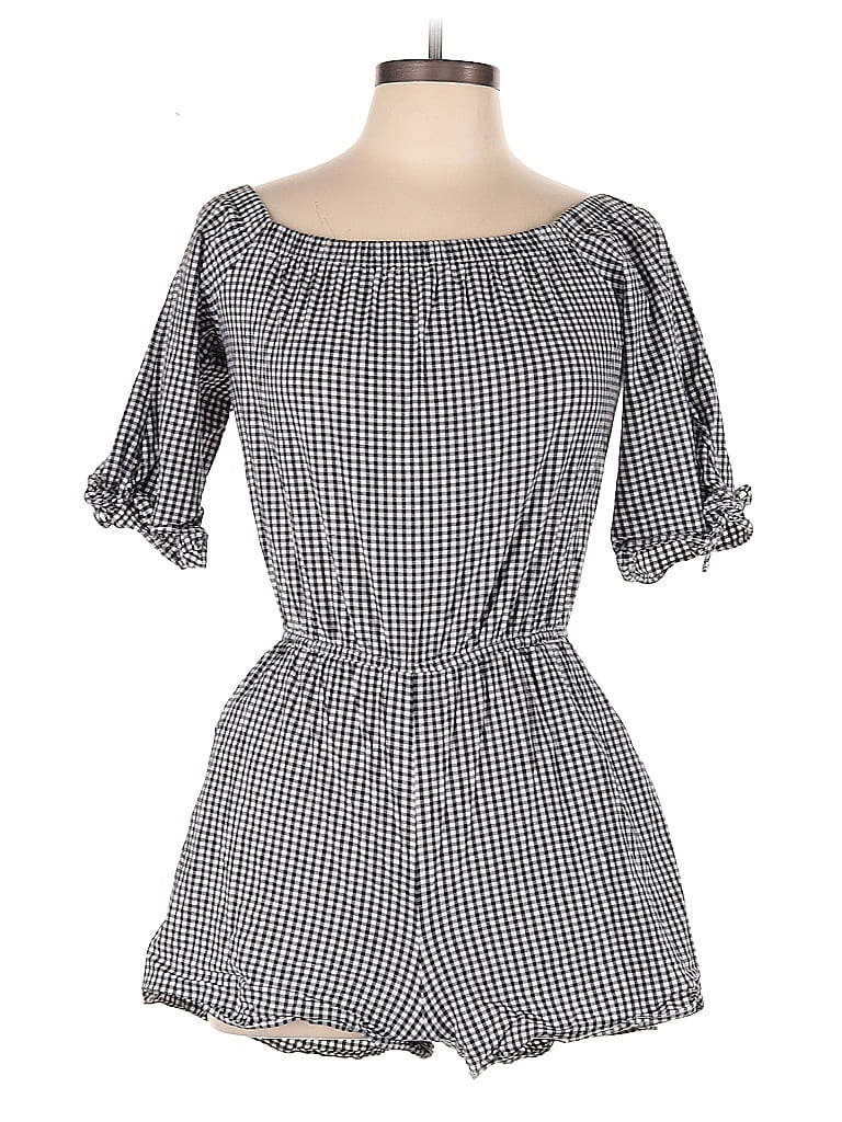 Pre-owned Love Ady Romper In Black