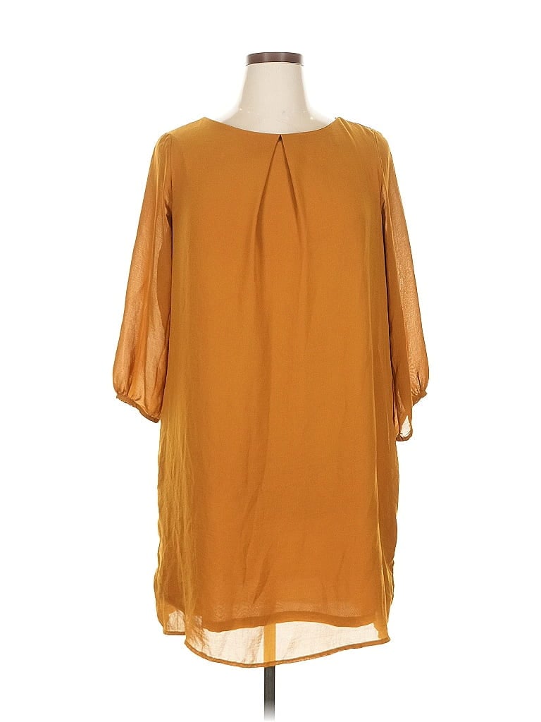 Pre-owned H&m Casual Dress In Orange