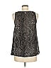 BKE Silver Sleeveless Top Size M - photo 2