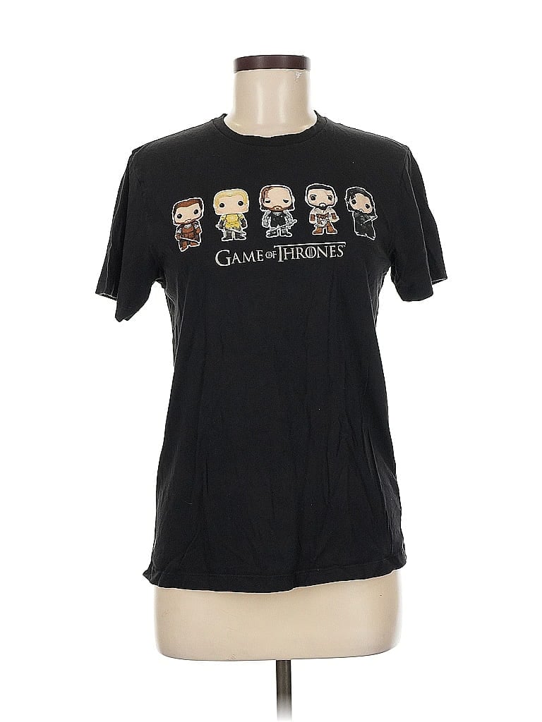 Click to view more detailed imagery on our partner's website Pre-owned Game Of Thrones Short Sleeve T-shirt In Black