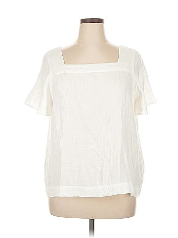 Madewell Short Sleeve Blouse (view 1)