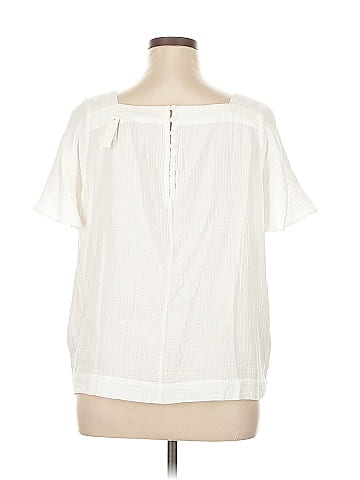 Madewell Short Sleeve Blouse (view 2)