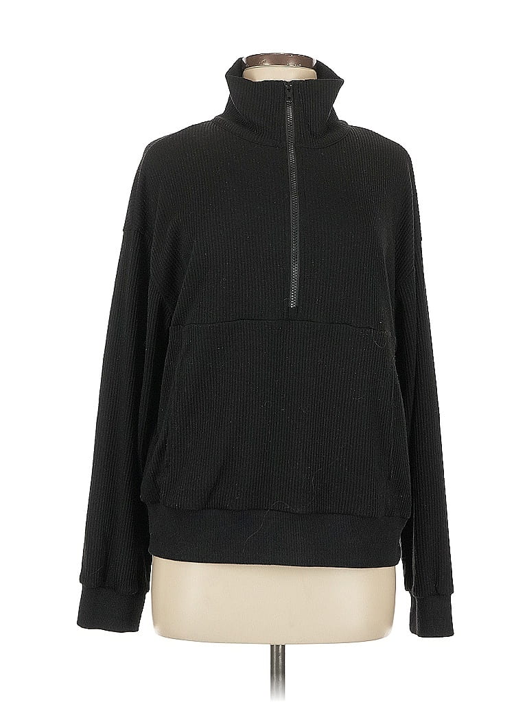 PRETTYGARDEN Pre-owned Turtleneck Sweater In Black