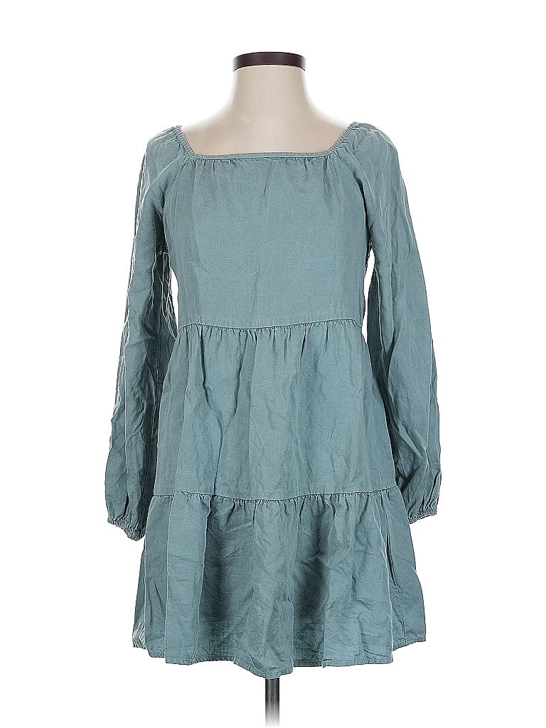 Pre-owned Amadi Casual Dress In Blue