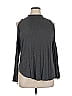 Daisy Fuentes Gray Long Sleeve Turtleneck Size 1X - photo 1