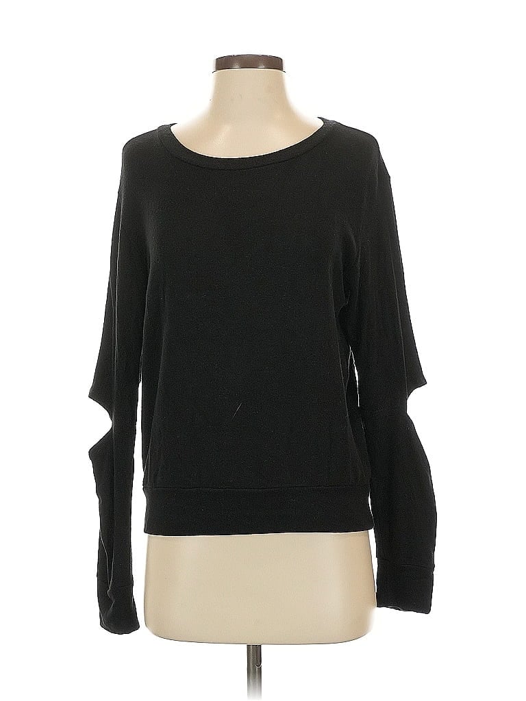 LNA Black 3/4 Sleeve T-Shirt Size S - photo 1
