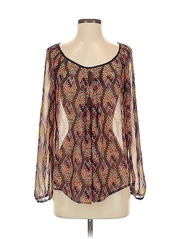 Blu Pepper Long Sleeve Blouse (view 1)