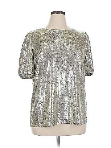 Anne Klein Short Sleeve Top (view 1)