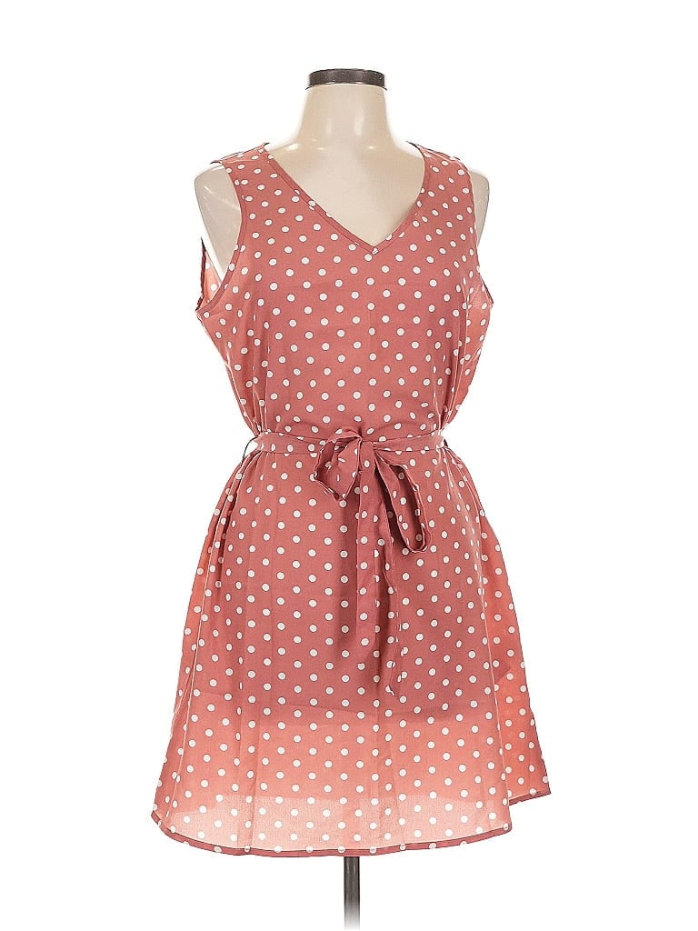 Pre-owned Shein Casual Dress In Orange