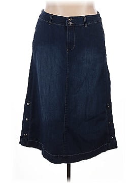 Cj Banks Denim Skirt