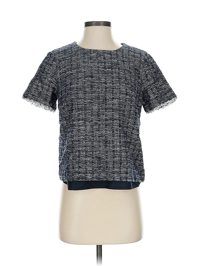 Pre-owned J.crew Factory Store Pullover Sweater In Blue