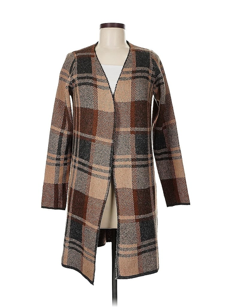 Fortune + Ivy Brown Cardigan Size M - photo 1