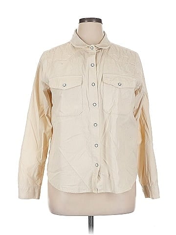 Velvet Heart Long Sleeve Button-Down Shirt (view 1)