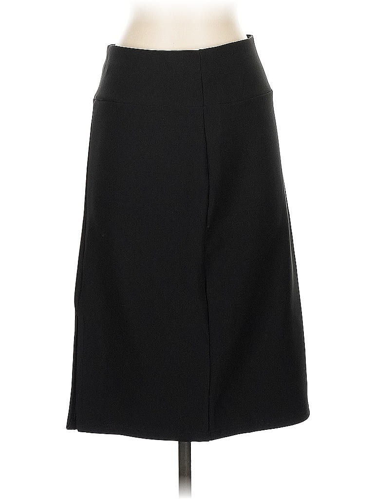 Pre-owned Maze Collection Formal Skirt In Black