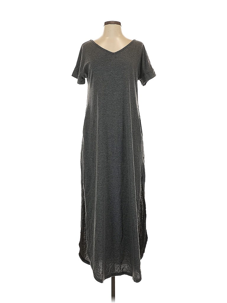 Pre-owned Unbranded Casual Dress In Gray