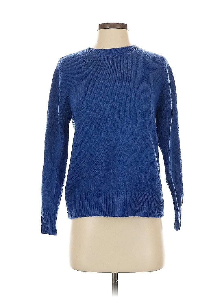 Pre-owned Halogen Pullover Sweater In Blue
