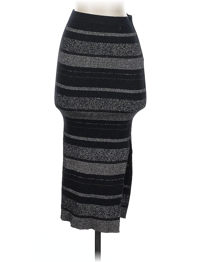 Pre-owned House Of Harlow 1960 Casual Skirt In Gray