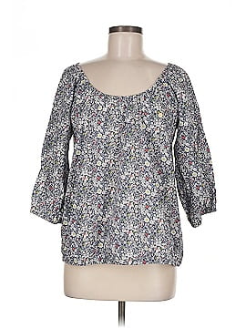 Liberty Art Fabrics For J.Crew 3/4 Sleeve Blouse