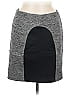See By Chloé Color Block Gray Wool Skirt Size 6 - photo 1