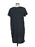 White + Warren 100% Cotton Solid Gray Casual Dress Size L - photo 3