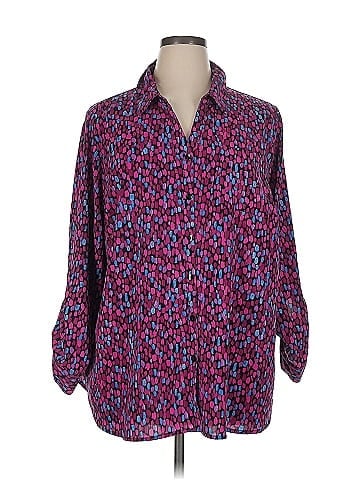 Catherines 3/4 Sleeve Blouse (view 1)