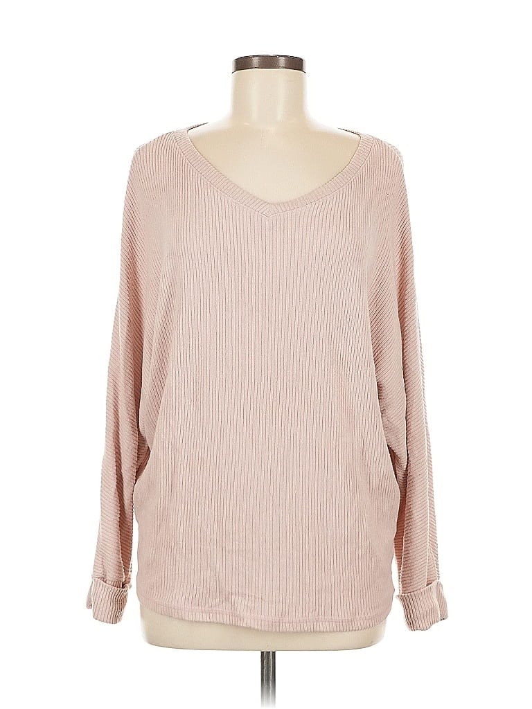 Pre-owned Caslon Pullover Sweater In Brown