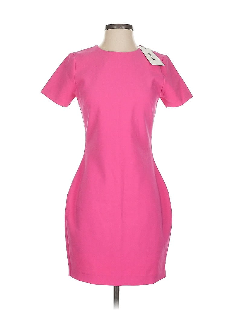 Likely Solid Pink Casual Dress Size 4 - photo 1