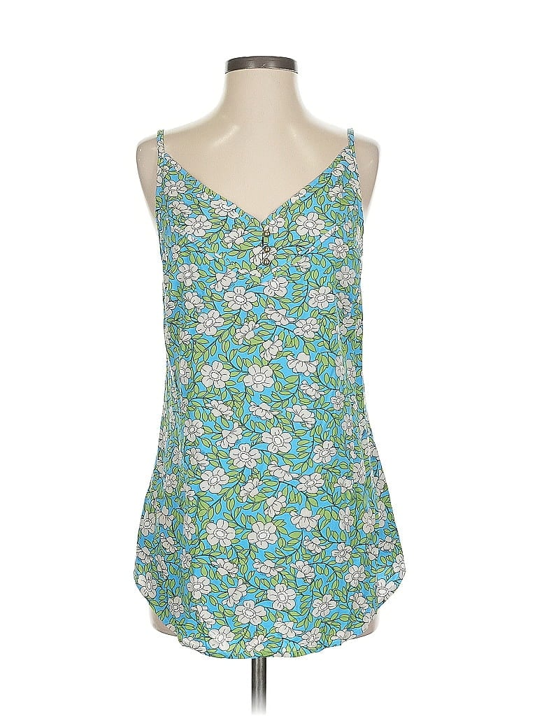 Pre-owned Cabi Sleeveless Blouse In Blue