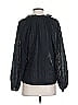 Old Navy 100% Polyester Black Long Sleeve Blouse Size XS - photo 4