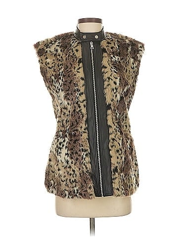 Rebecca Taylor Faux Fur Vest (view 1)