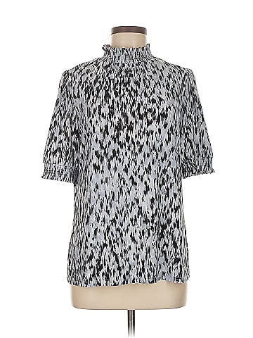 Anne Klein Short Sleeve Blouse (view 1)