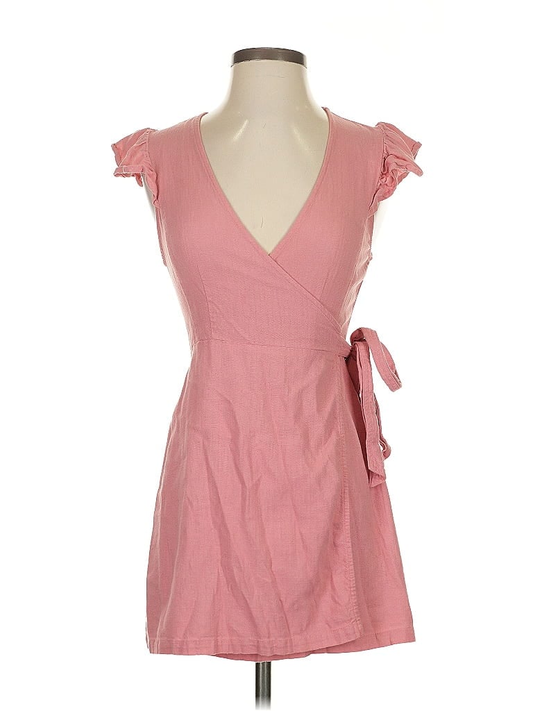 Pre-owned Cotton Candy La Casual Dress In Pink