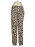 Unbranded Animal Print Gold Orange Casual Pants Size L - photo 1