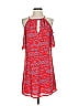 Veronica M. 100% Polyester Red Casual Dress Size XS - photo 1
