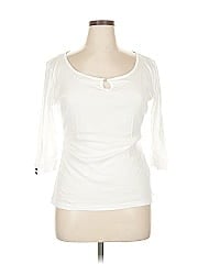 Soho Jeans New York & Company 3/4 Sleeve Top