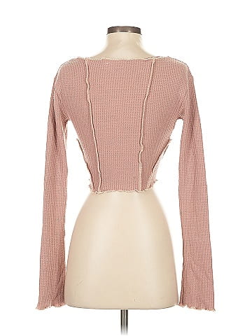Out From Under Pink Long Sleeve T-Shirt Size S