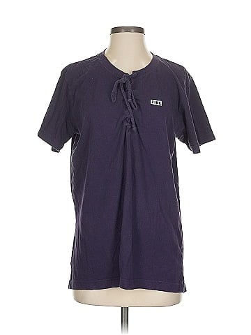 Victoria's Secret Pink Short Sleeve Henley (view 1)