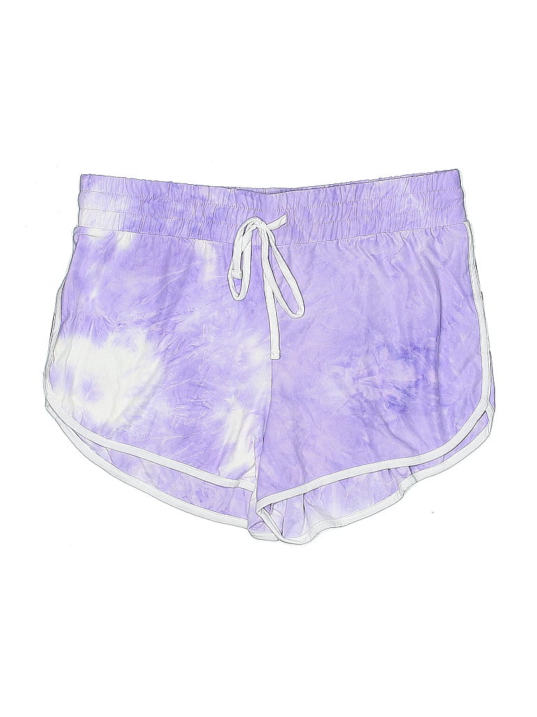 Pre-owned Love Streak Athletic Shorts In Purple