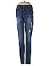 Guess Jeans 100% Cotton Stars Blue Jeans Size 25 waist - photo 1