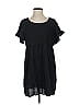Fun2Fun Solid Black Casual Dress Size S - photo 1