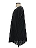 Fun2Fun Solid Black Casual Dress Size S - photo 5