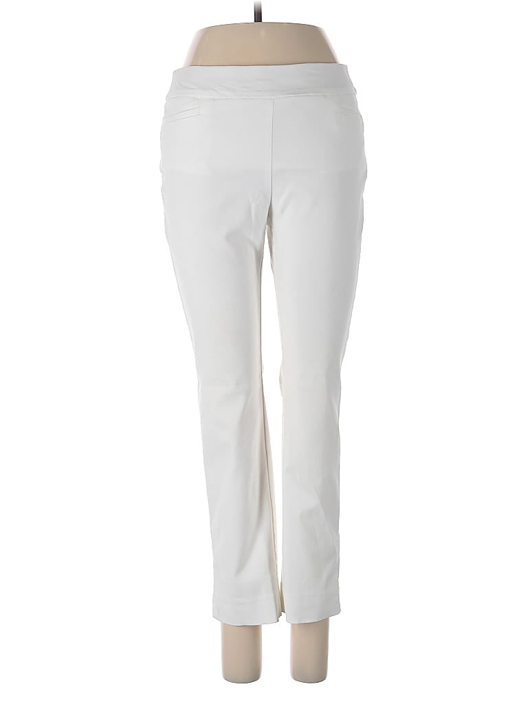 Pre-owned Chico's Casual Pants In White