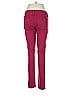 Flying Monkey Color Block Burgundy Jeggings Size 9 - photo 2