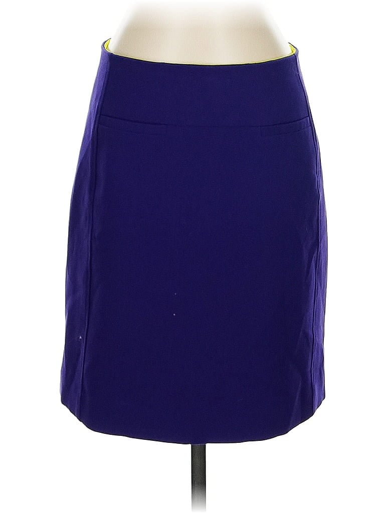 Pre-owned Ann Taylor Loft Casual Skirt In Purple