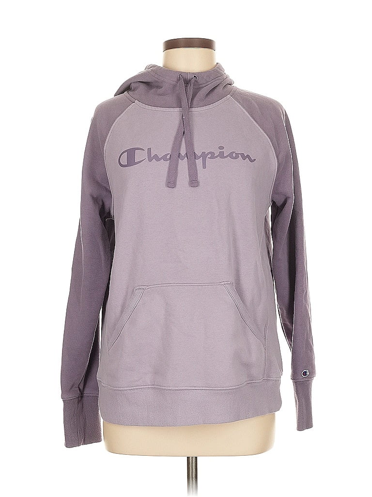 Click to view more detailed imagery on our partner's website Pre-owned Champion Pullover Hoodie In Purple