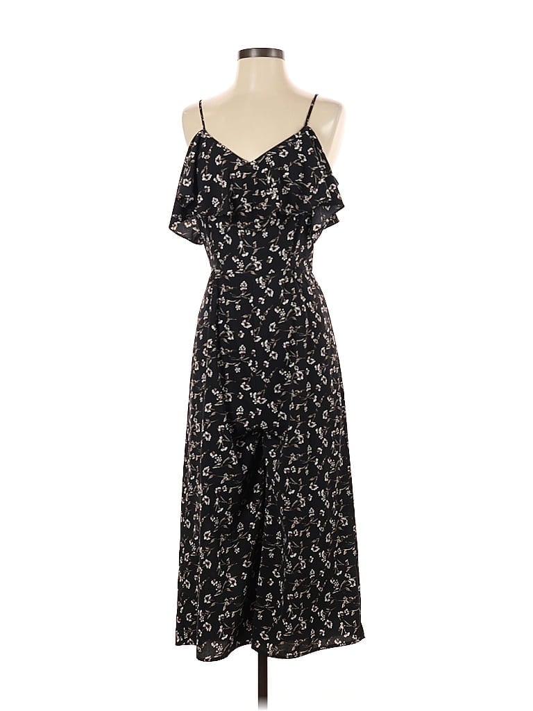 Pre-owned Joa Jumpsuit In Black