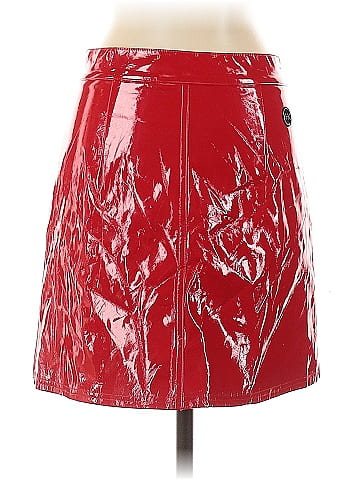 Kendall & Kylie Faux Leather Skirt (view 2)