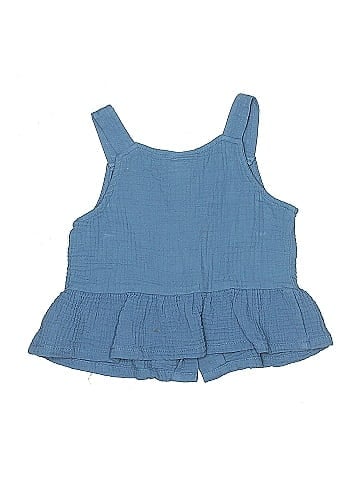 CALVIN KLEIN JEANS Sleeveless Button-Down Shirt (view 2)