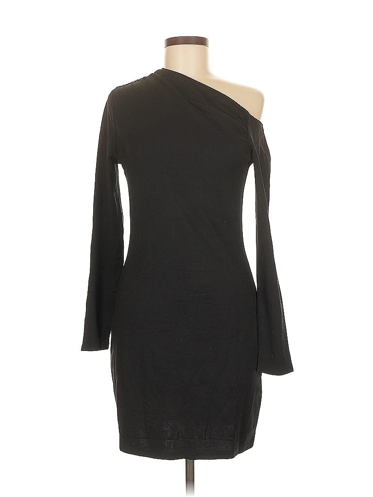 Pre-owned H&m Cocktail Dress In Black